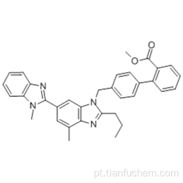 Ï¿½ido [1,1&#39;-bifenil] -2-carboxï¿½ico, 4 &#39;- [(1,4&#39;-dimetil-2&#39;- propil [2,6&#39;-bi-1H-benzimidazol] -1&#39;-il) metil] - , éster metílico CAS 528560-93-2